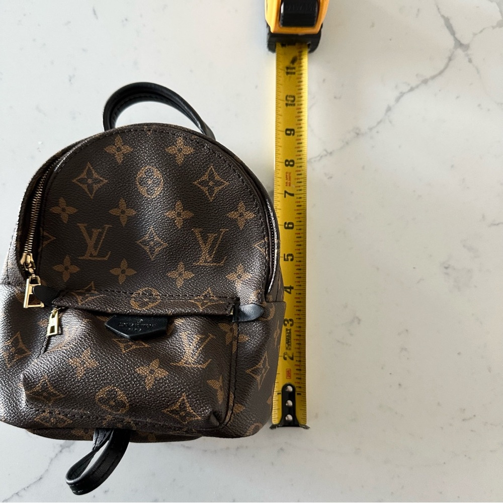 Brown Monogram Mini Backpack Gold Hardware Adjust… - image 7